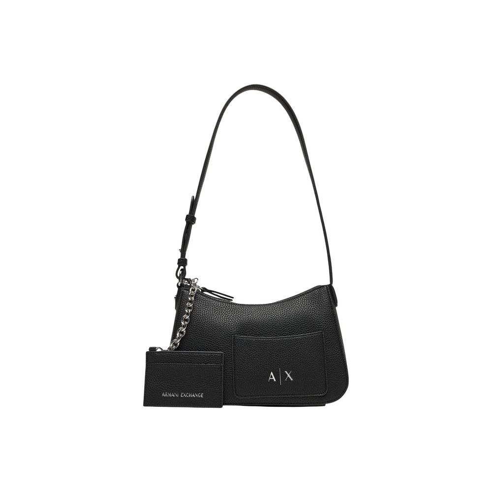 Armani Exchange Black Polyester Women's Handbag