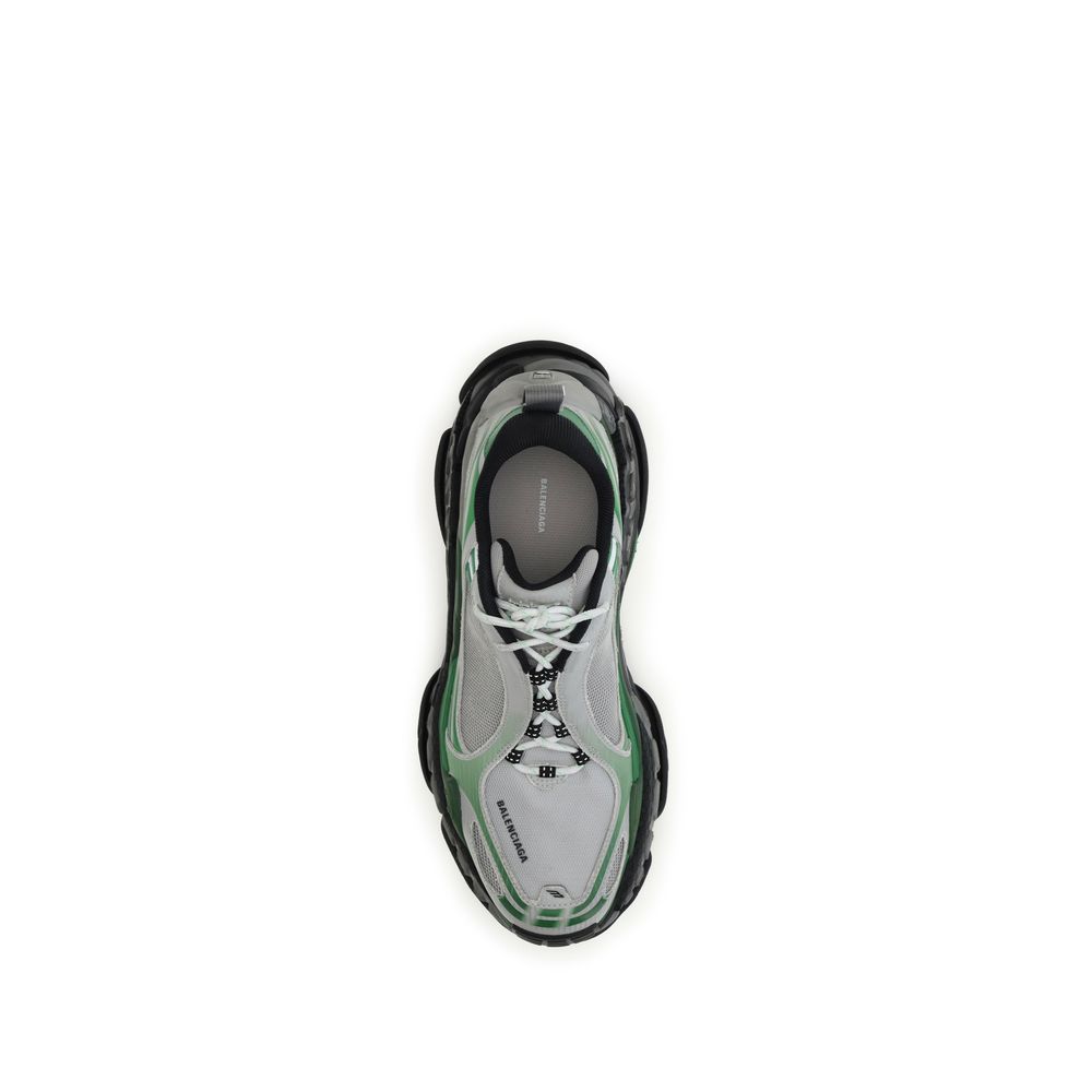 Balenciaga Gray Polyester Athletic Men's Sneakers