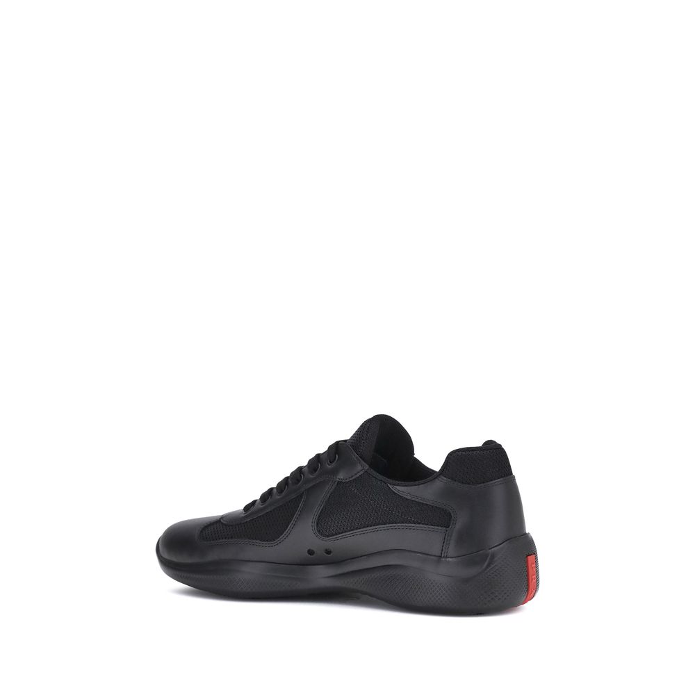 Prada Black Polyamide Men's Sneakers