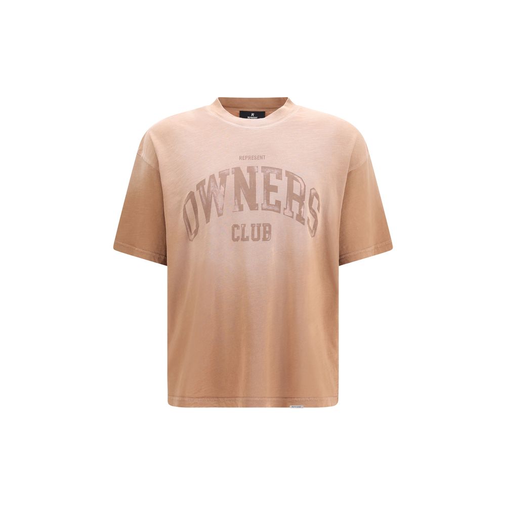 Represent Brown Cotton Men's T-Shirt