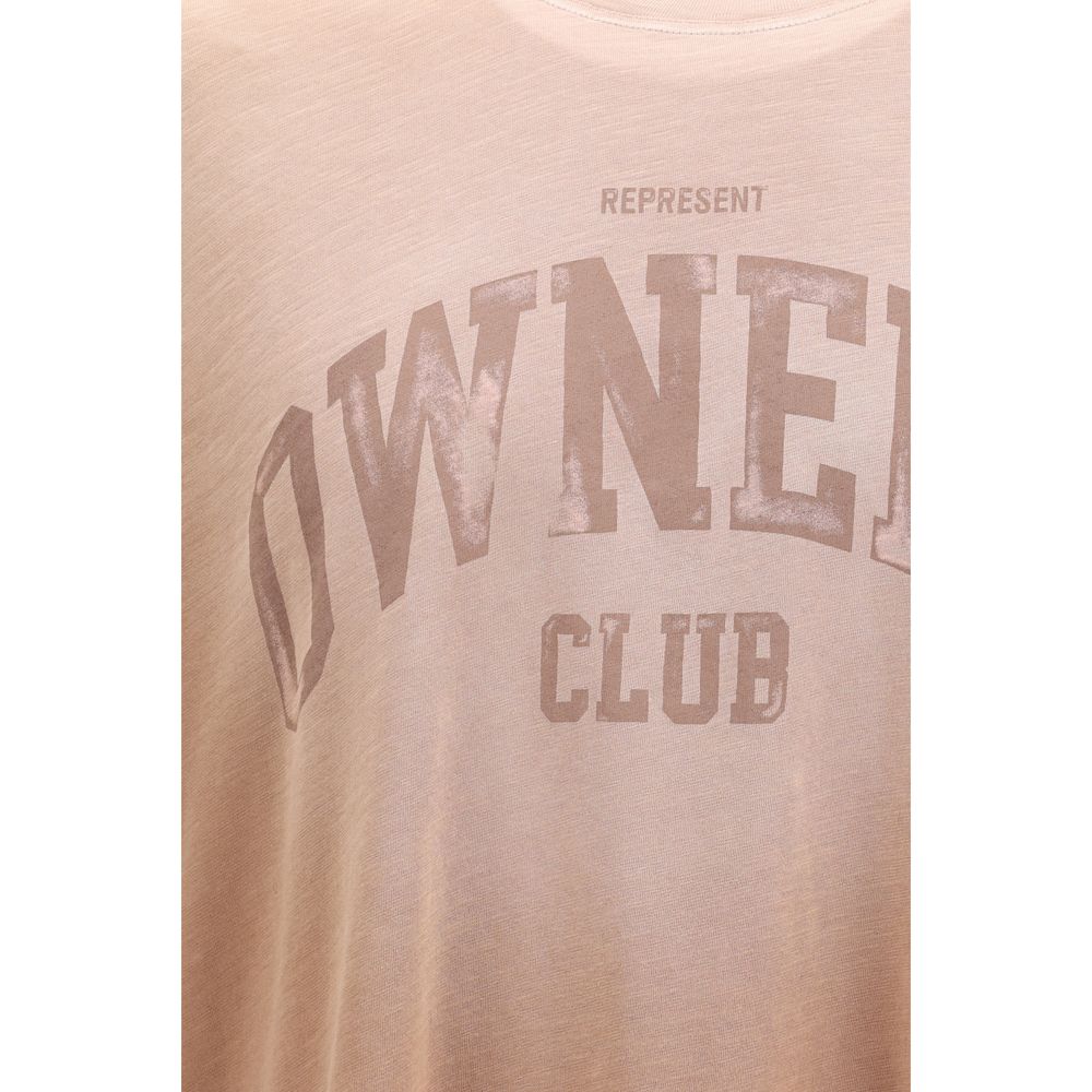 Represent Brown Cotton Men's T-Shirt