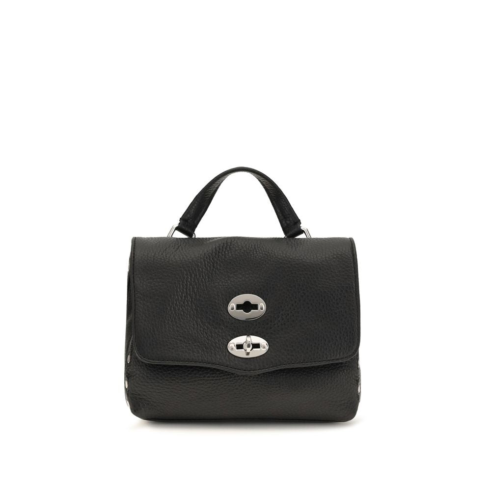 Zanellato Black Calf Leather Bos Taurus Shoulder Women's Bag