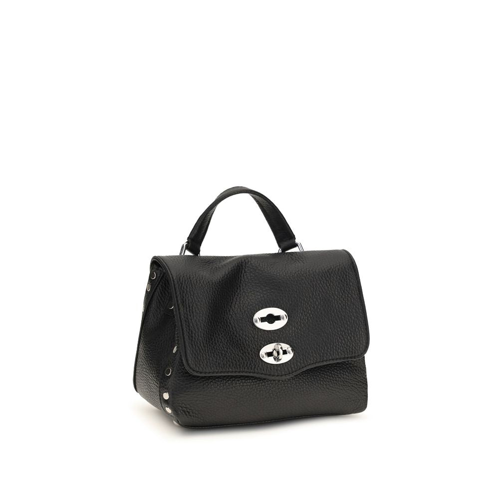 Zanellato Black Calf Leather Bos Taurus Shoulder Women's Bag