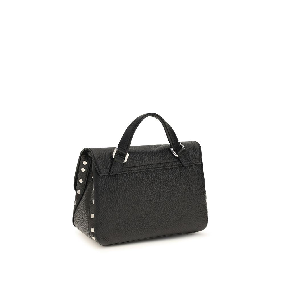 Zanellato Black Calf Leather Bos Taurus Shoulder Women's Bag
