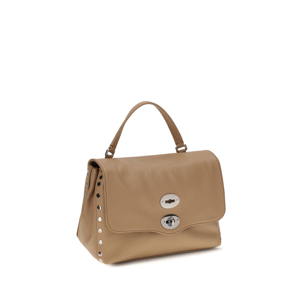 Zanellato Beige Calf Leather Bos Taurus Shoulder Women's Bag
