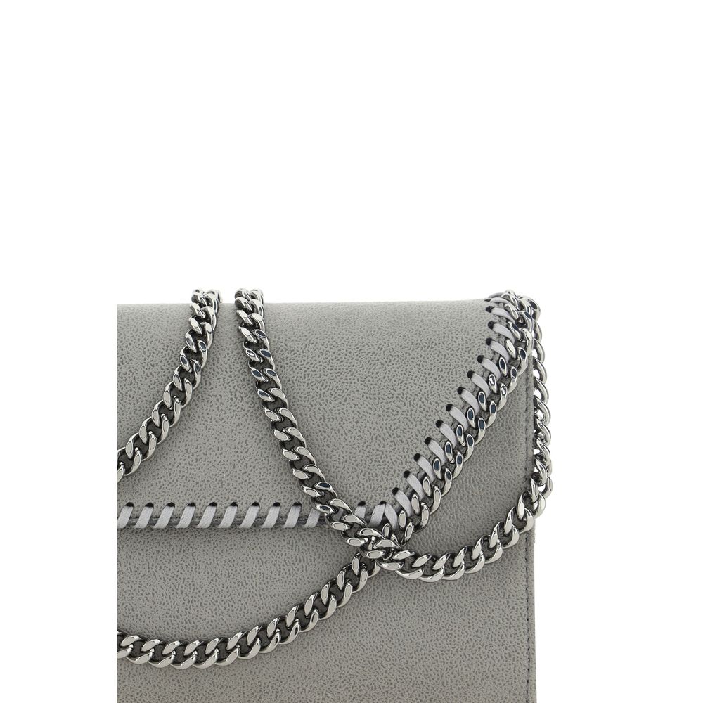 Stella McCartney Gray Polyester Shoulder Women's Bag