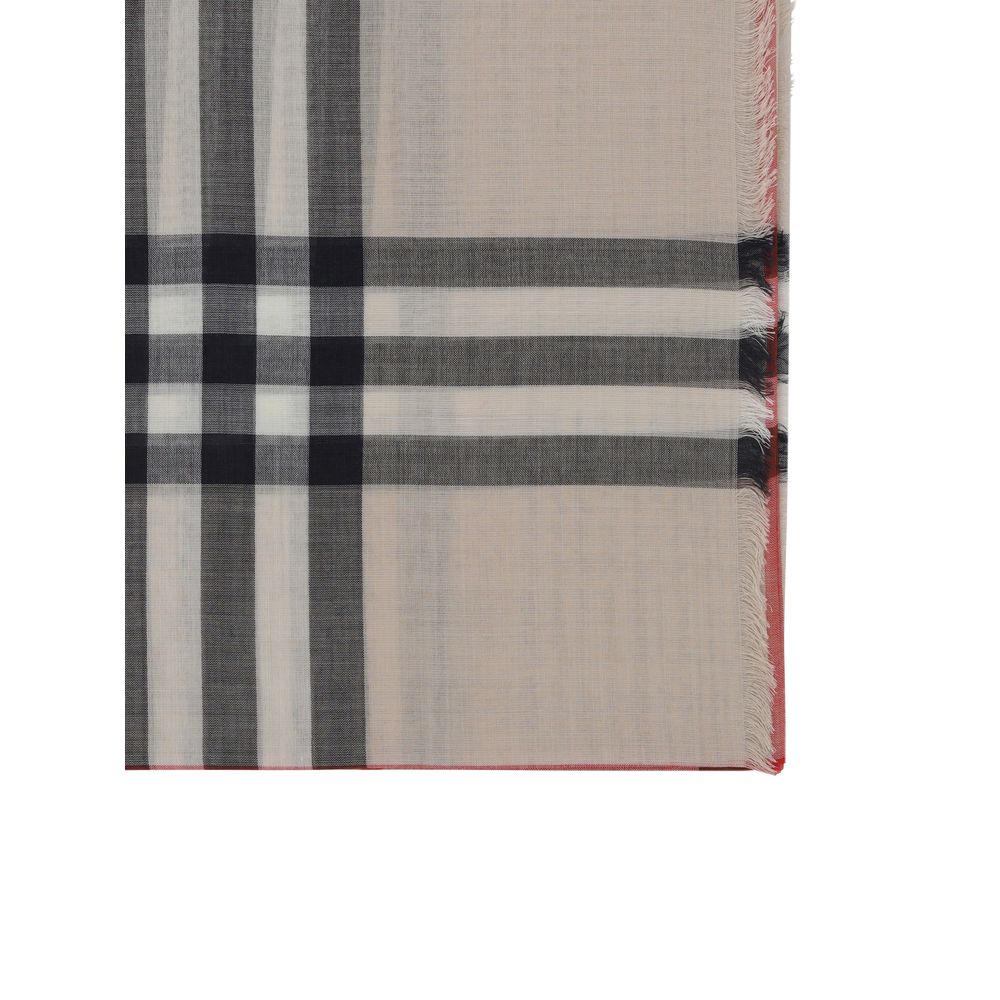 Burberry Brown Silk Women's Scarf