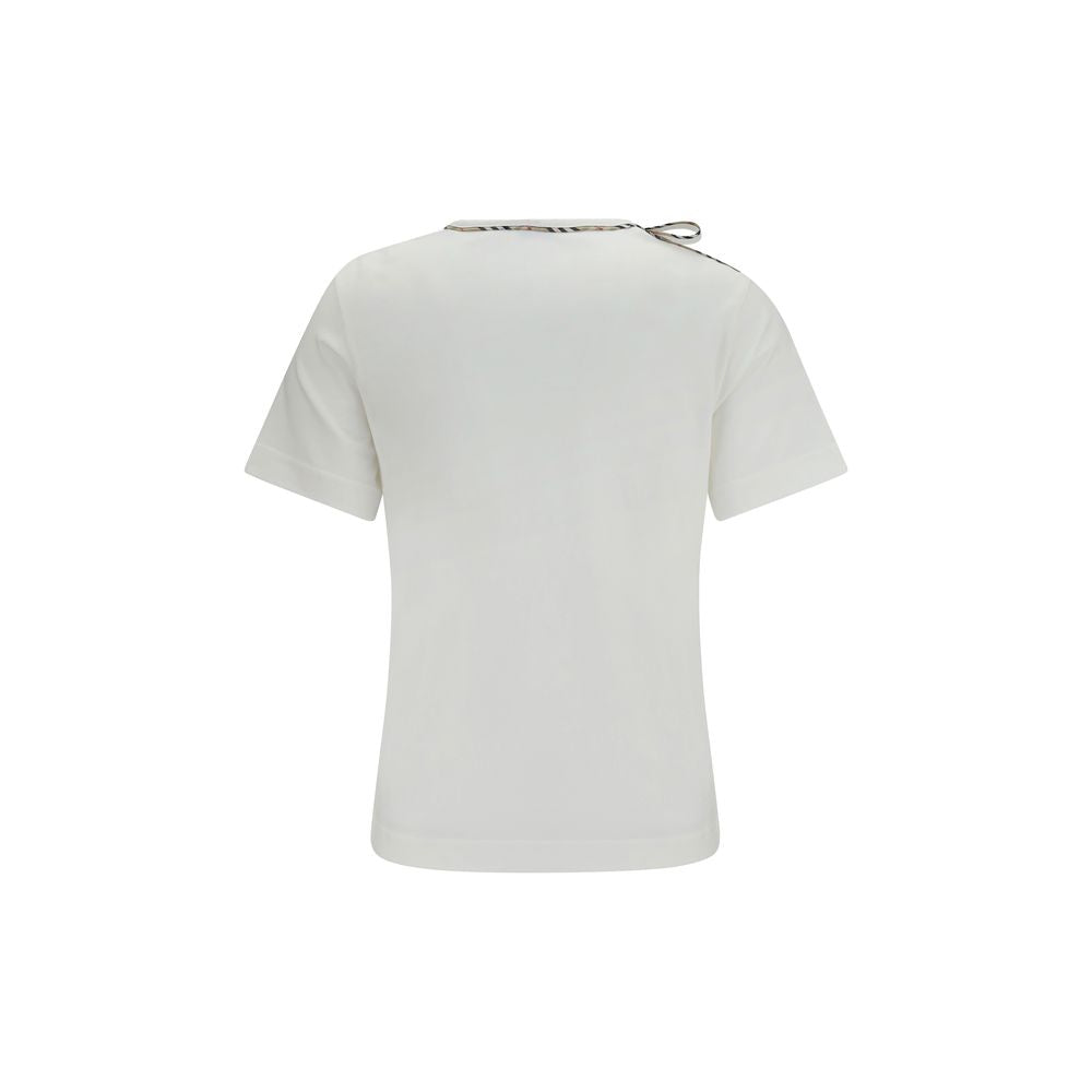 Burberry White Cotton Women's T-Shirt
