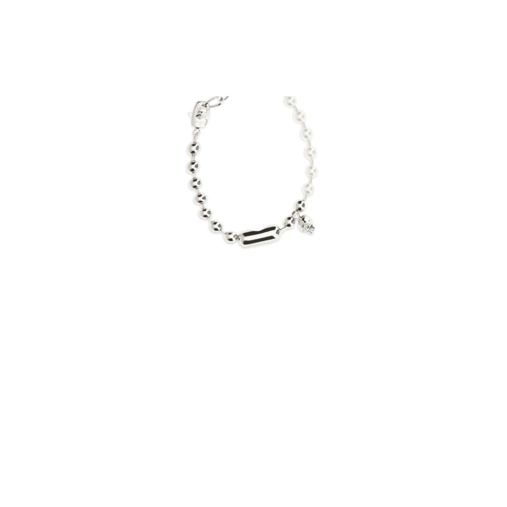 Alexander McQueen White Brass Men's Bracelet