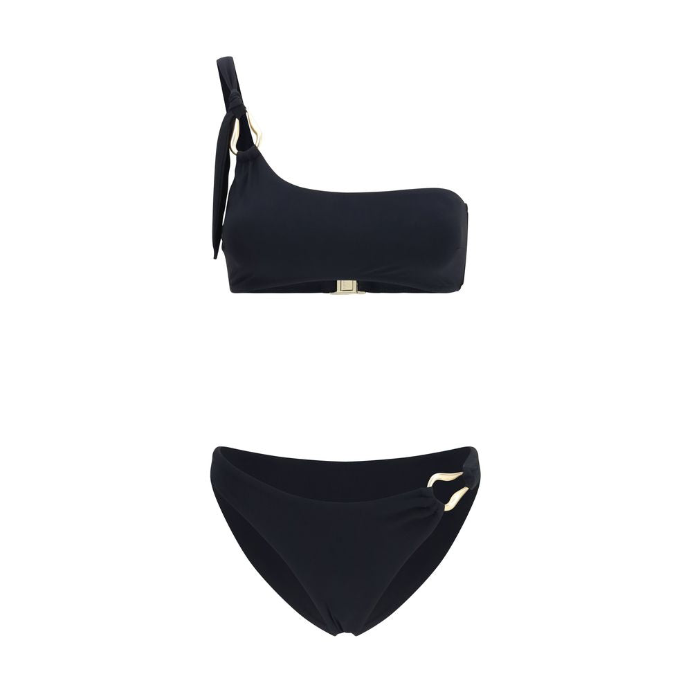 Zimmermann Black Elastane Women's Bikini