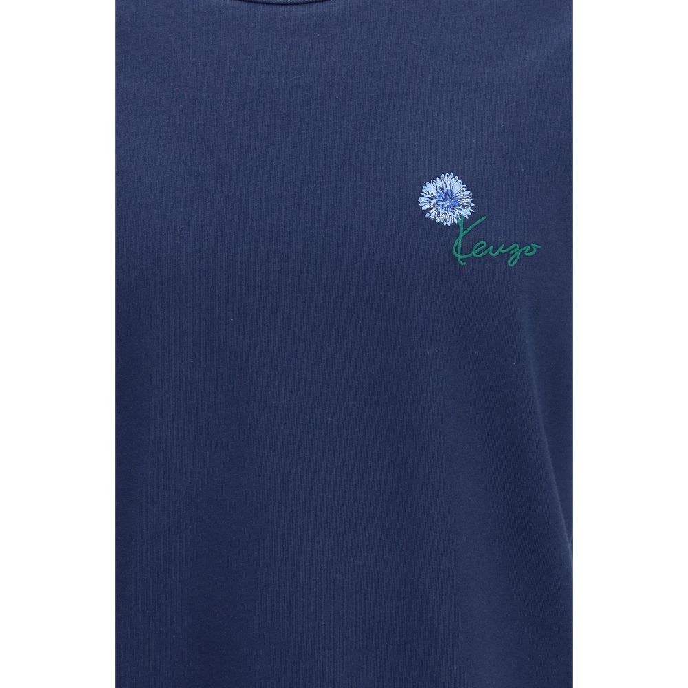 Kenzo Blue Cotton Men's T-Shirt