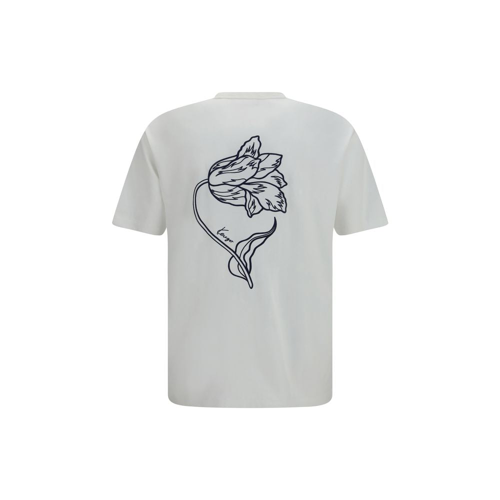 Kenzo White Cotton Men's T-Shirt