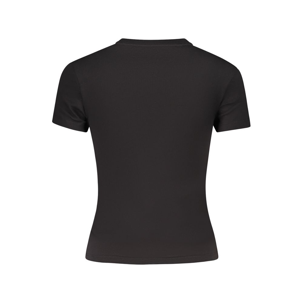 Tommy Hilfiger Black Cotton Women's Women's T-Shirt