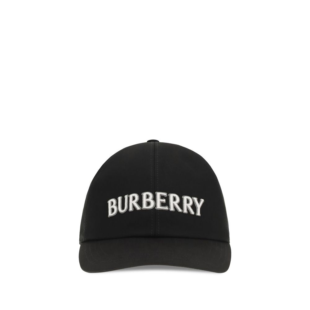 Burberry Black Cotton Cap (Baseball Men's Hat)