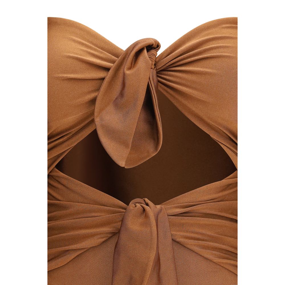 Zimmermann Beige Polyamide One-Piece Women's Swimsuit