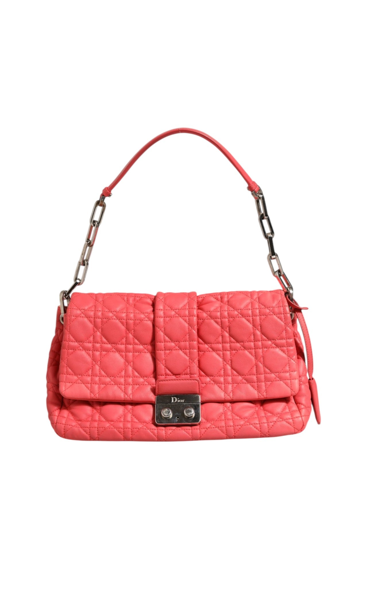 Christian Dior Miss Dior Bag Cannage Women's Leather (Pre-Owned)