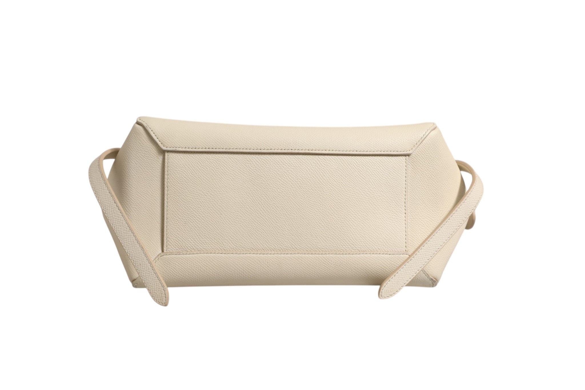 Celine Nano Belt Bag Grained Calfskin Women's Chalk (Pre-Owned)