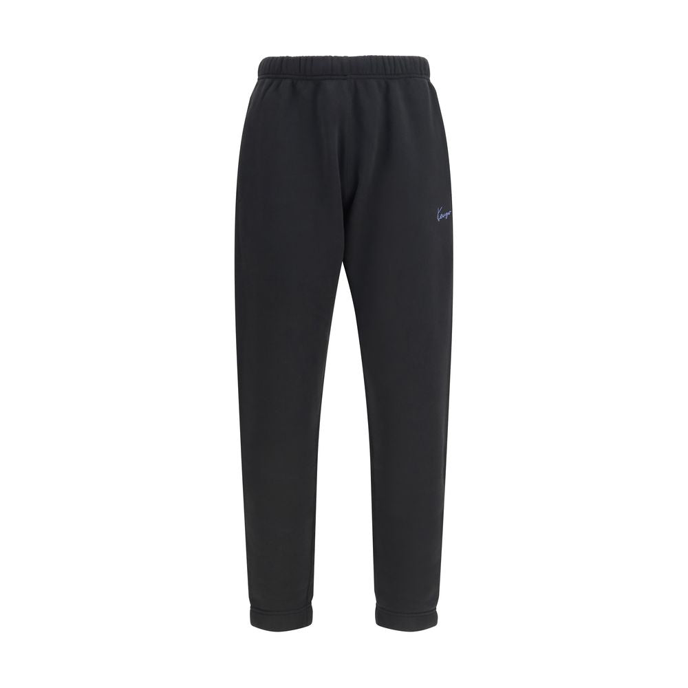 Kenzo Black Cotton Joggers (Workout Men's Pants)