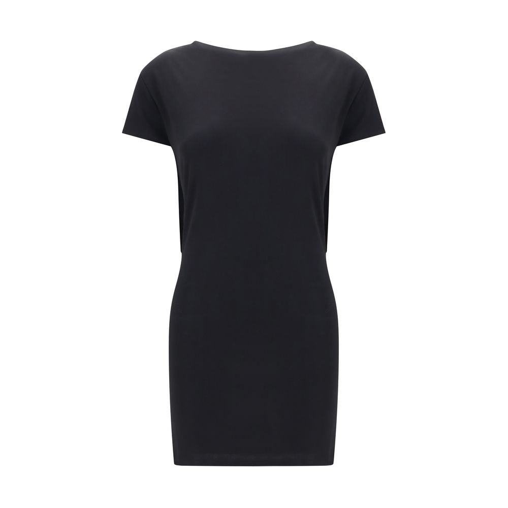 Jacquemus Black Viscose Cocktail Women's Dress