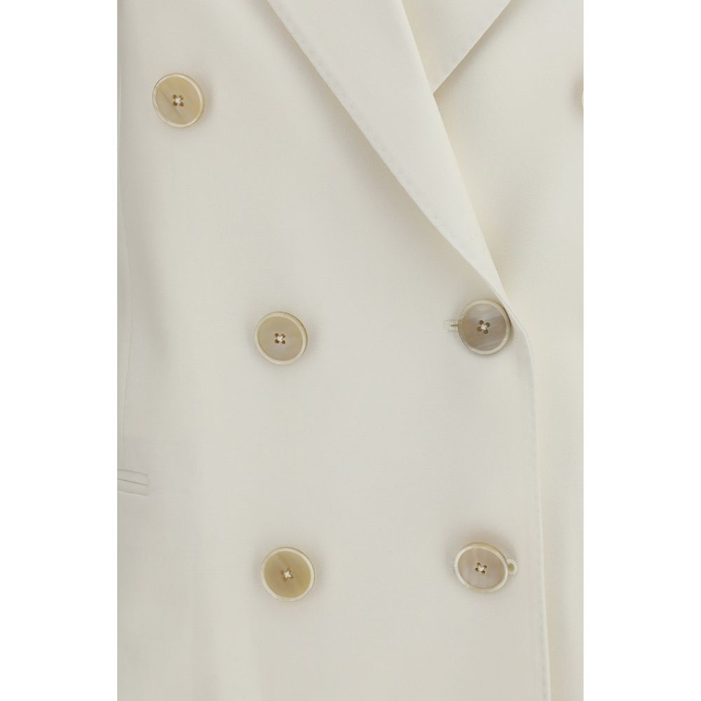 Givenchy White Wool Oves Aries Women's Jacket