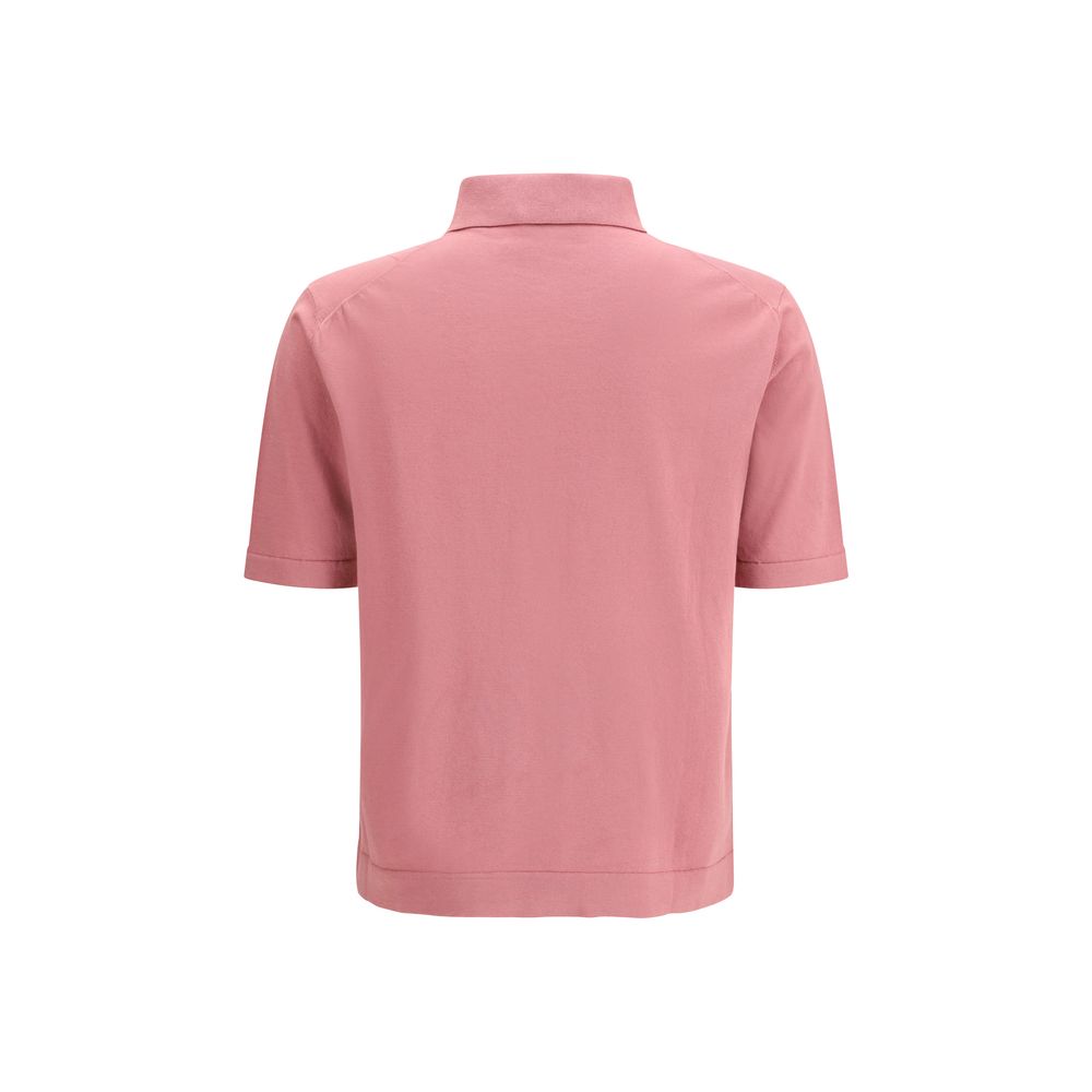 Piacenza Cashmere Multicolor Cotton Polo Men's Shirt