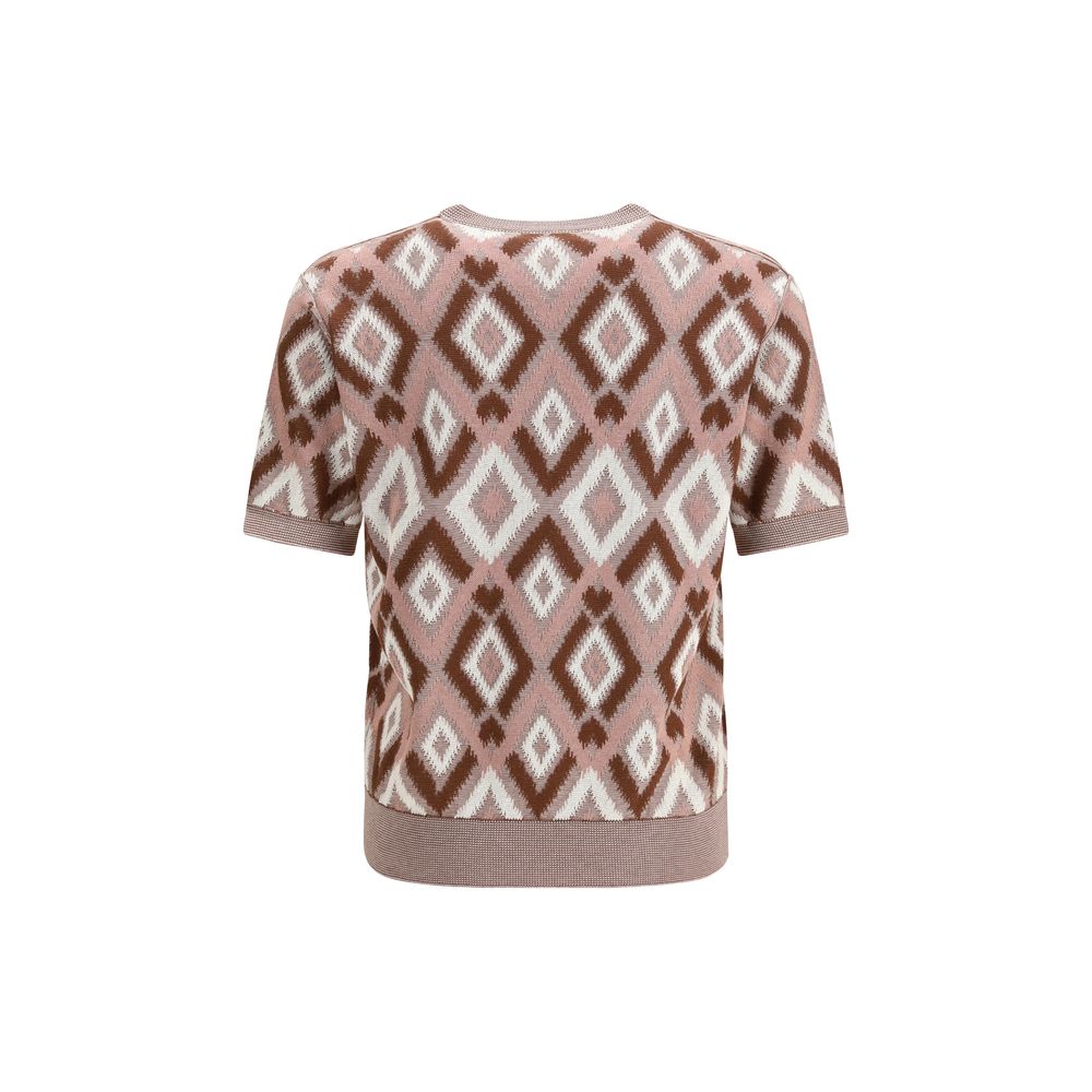 Piacenza Cashmere Multicolor Cotton Men's Sweatshirt