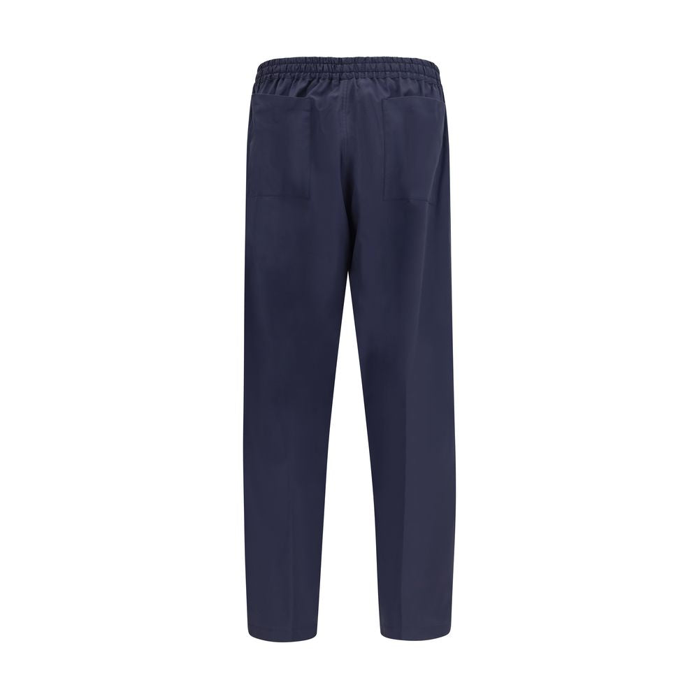 Umit Benan Blue Cotton Casual Men's Pants