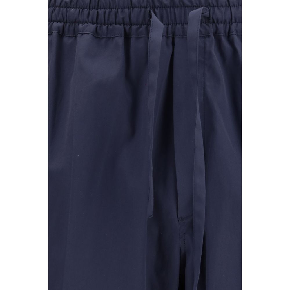Umit Benan Blue Cotton Casual Men's Pants