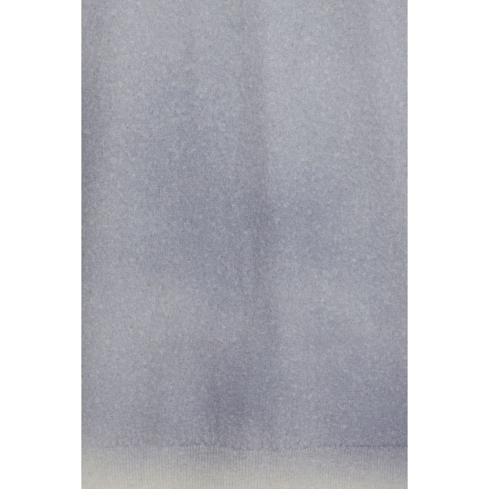 Aragona Cashmere Gray Wool Oves Aries Men's Sweatshirt