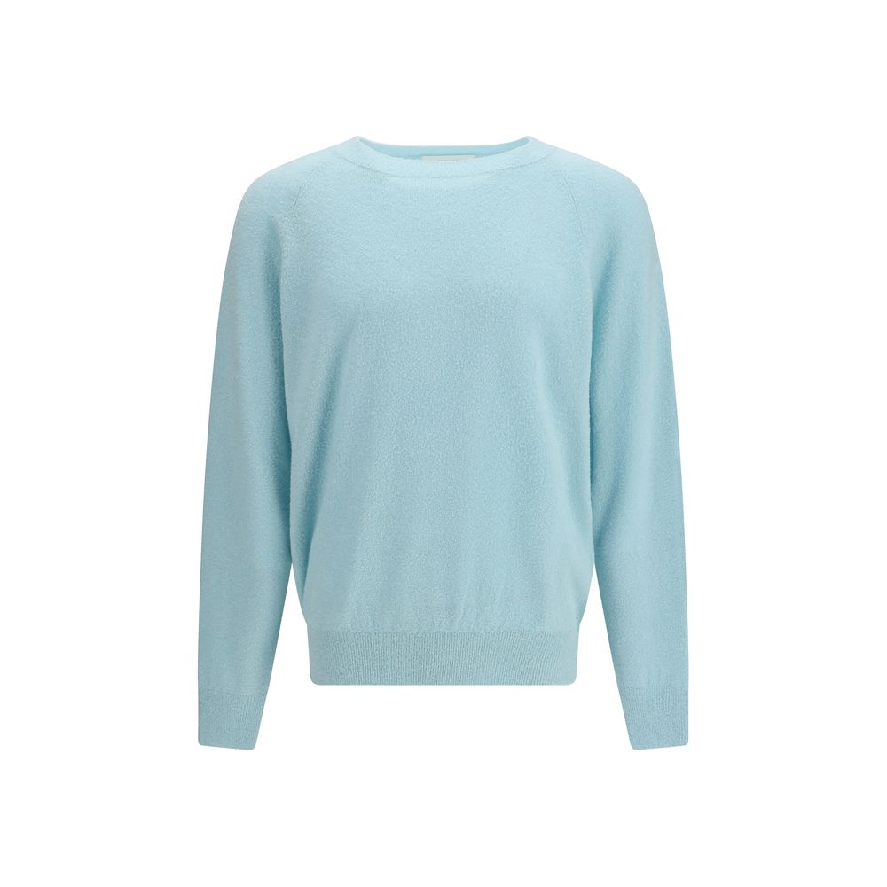 Umit Benan Blue Silk Men's Sweatshirt