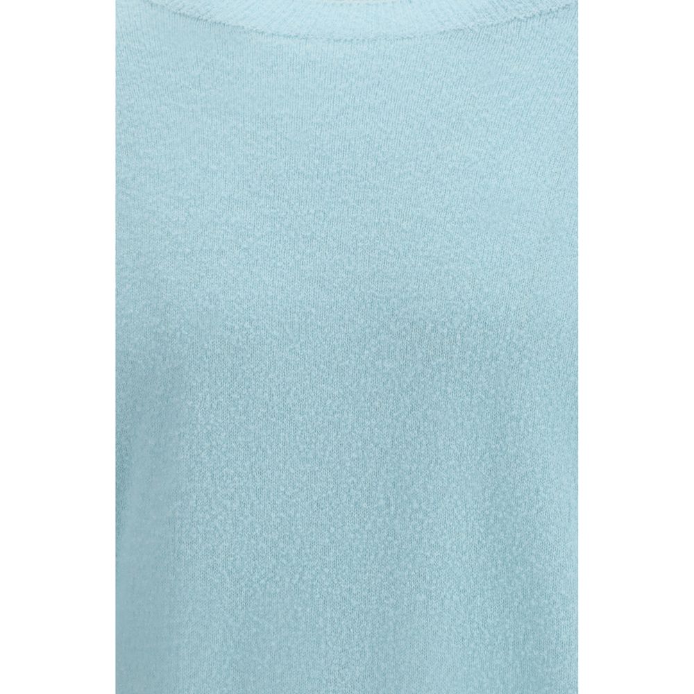 Umit Benan Blue Silk Men's Sweatshirt