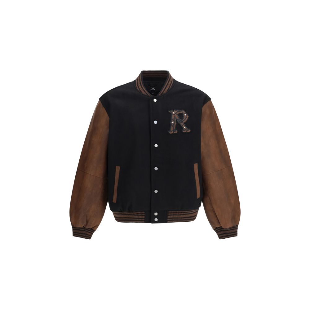 Represent Black Wool Oves Aries Men's Bomber