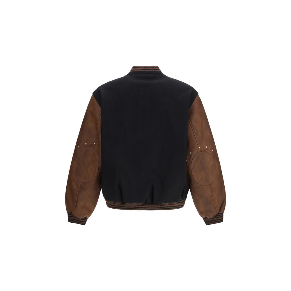 Represent Black Wool Oves Aries Men's Bomber