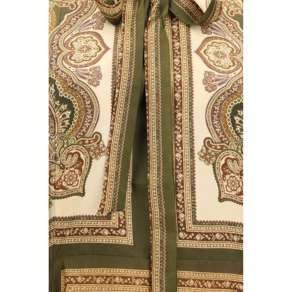 Zimmermann Multicolor Silk Casual Women's Dress