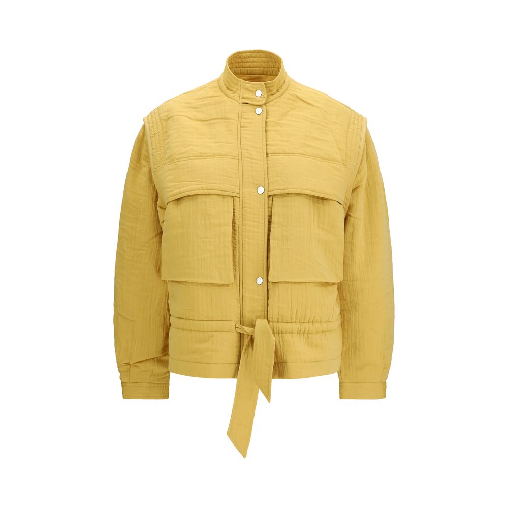 Isabel Marant Étoile Bicolor Modal Full-Length Women's Jacket