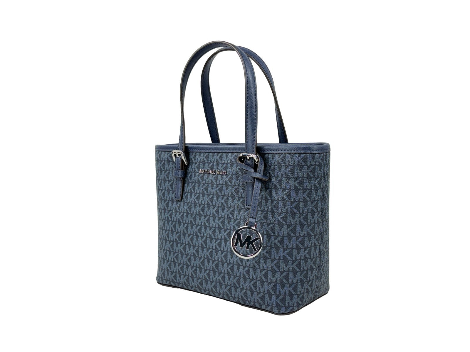 Michael Kors Michael Kors Navy Signature XS Carryall Tote Women's Bag