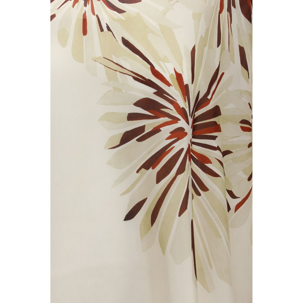 Brunello Cucinelli Multicolor Silk Women's Blouse