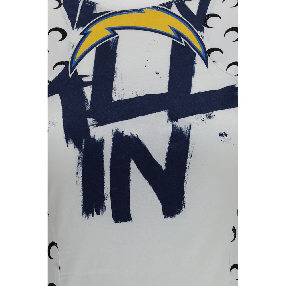 Marine Serre White Cotton Casual Women's Dress