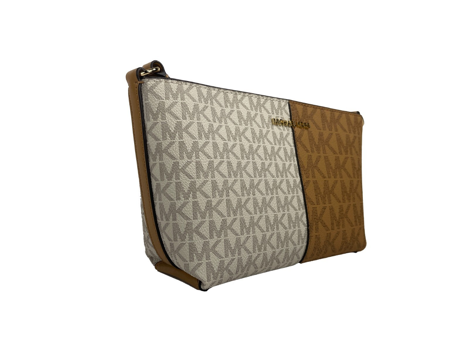 Michael Kors Michael Kors Jet Set - Small Two-Tone Logo Crossbody Women's Bag