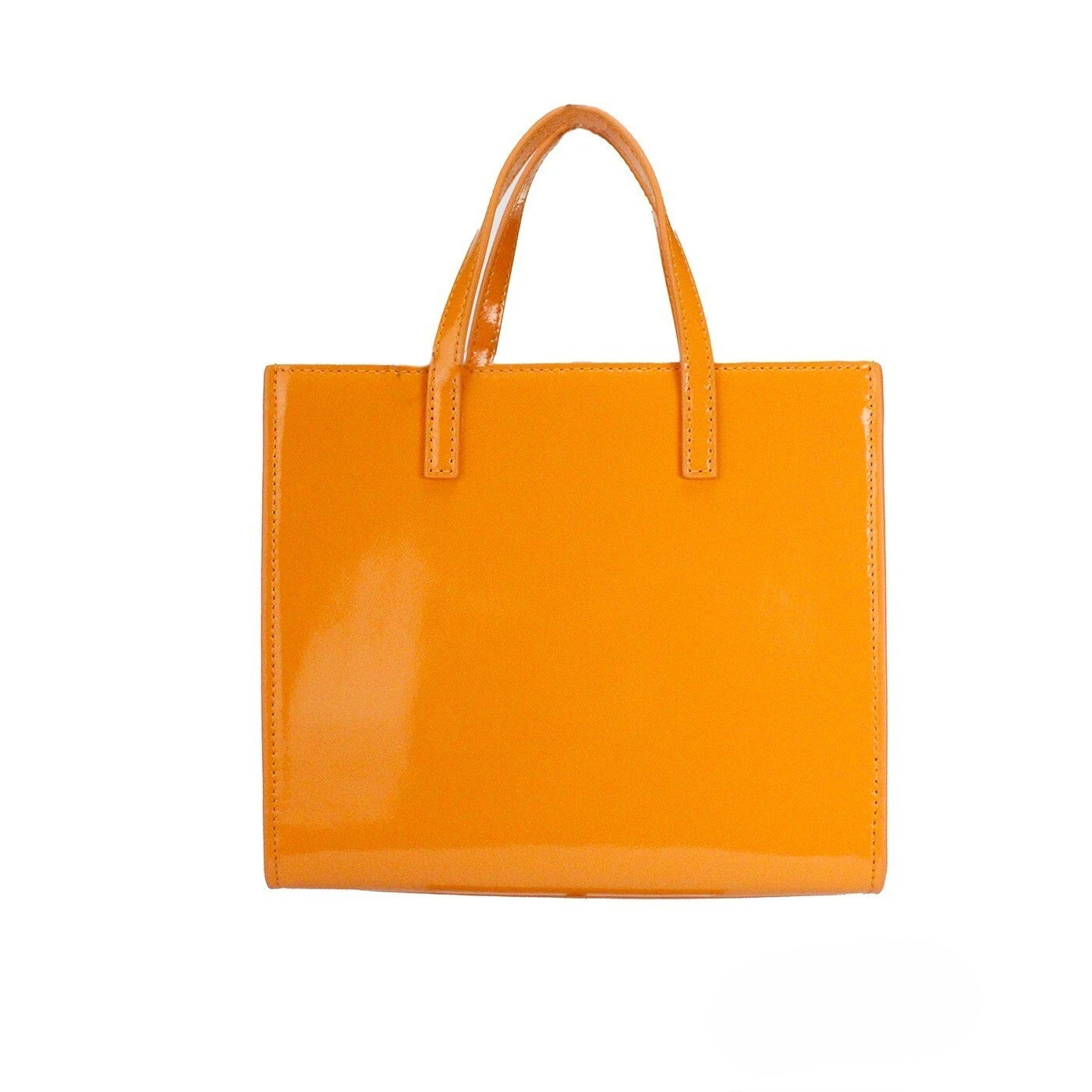 Marc Jacobs Marc Jacobs Mini Grind Scorched Patent Leather Crossbody Tote Bag Women's Purse