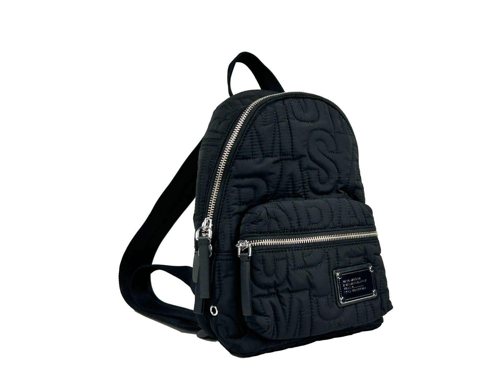 Marc Jacobs Marc Jacobs Small Black Quilted Backpack Women's Bookbag