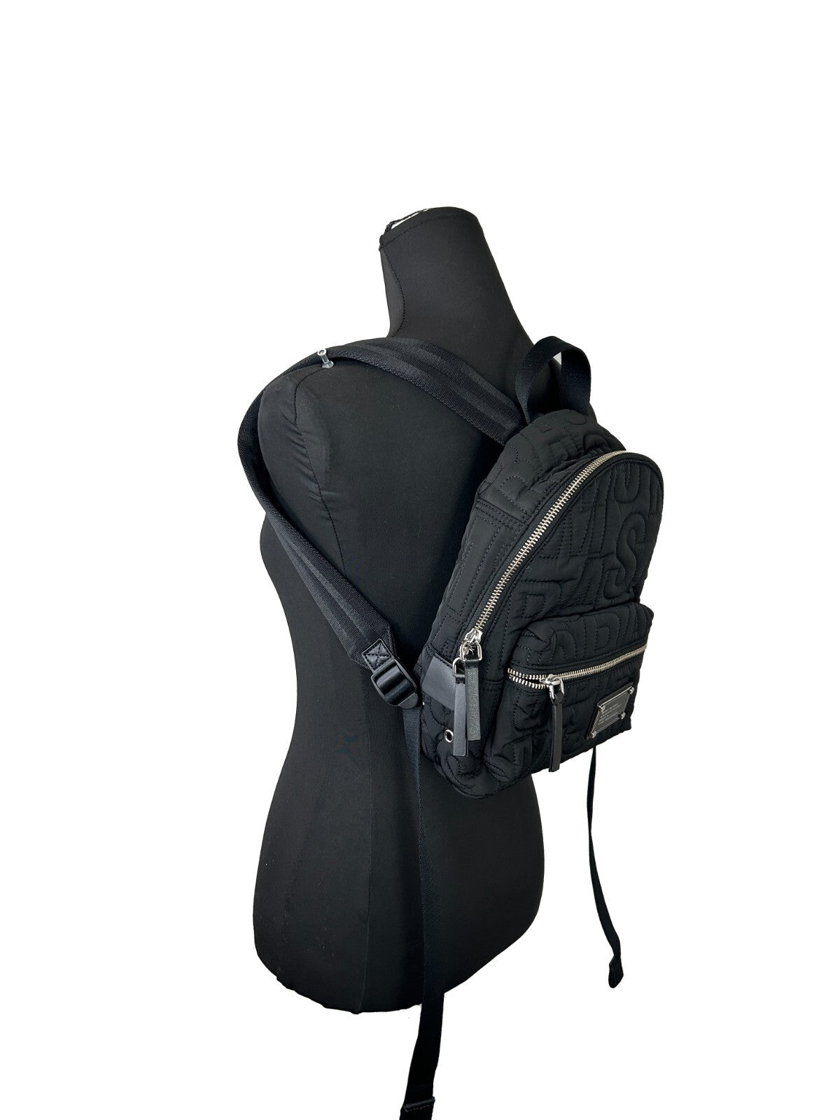 Marc Jacobs Marc Jacobs Small Black Quilted Backpack Women's Bookbag