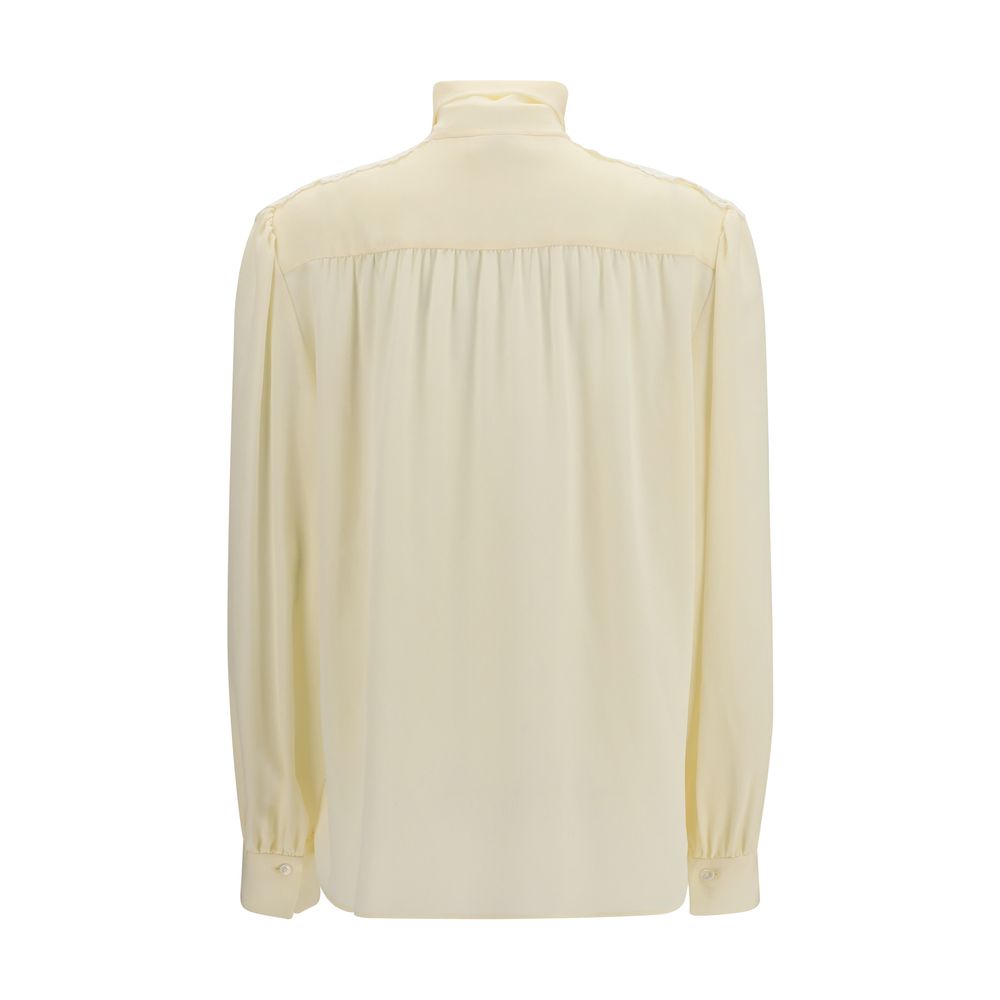 Chloé Beige Polyester Women's Blouse