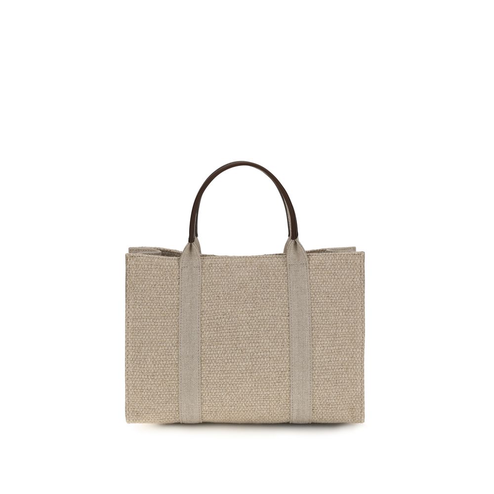 The Row Beige Fabric Shoulder Women's Bag