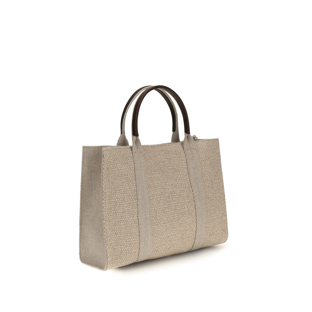 The Row Beige Fabric Shoulder Women's Bag