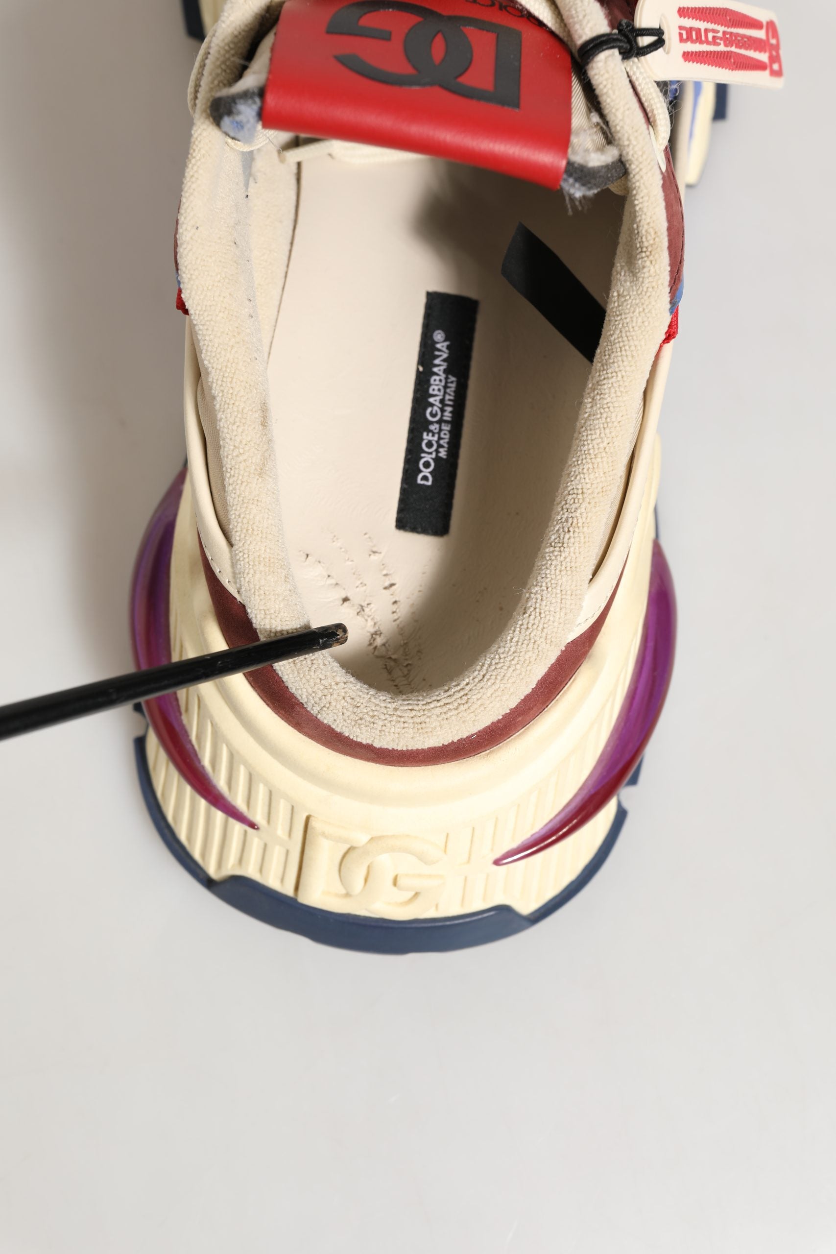 Dolce & Gabbana Multicolor Low Top Airmaster Sneakers Men's Shoes (Pre-Owned)