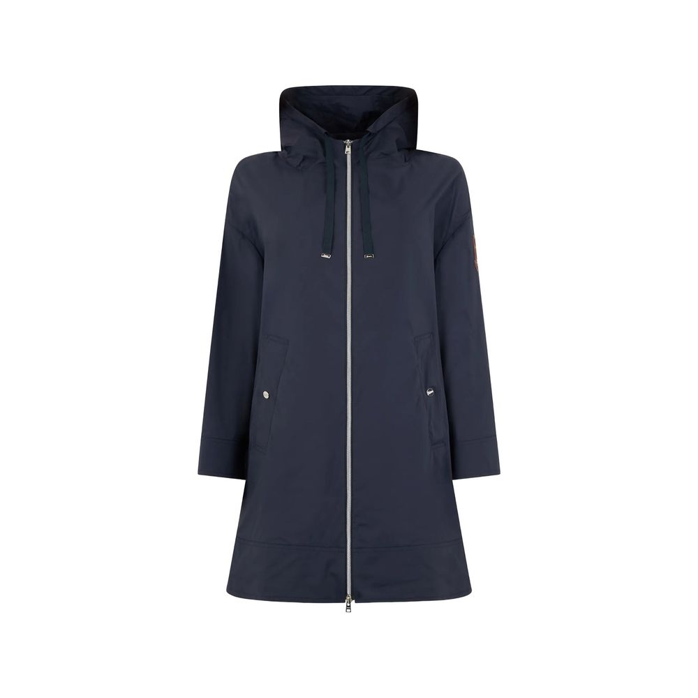 Herno Blue Elastane Women's Coat