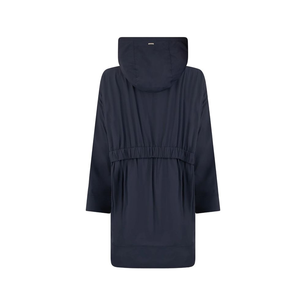 Herno Blue Elastane Women's Coat