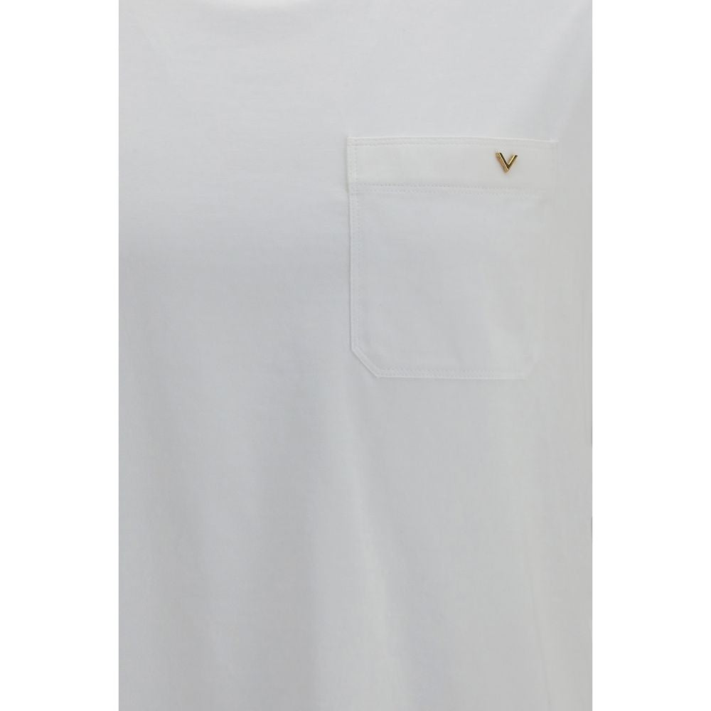 Valentino White Cotton Men's T-Shirt