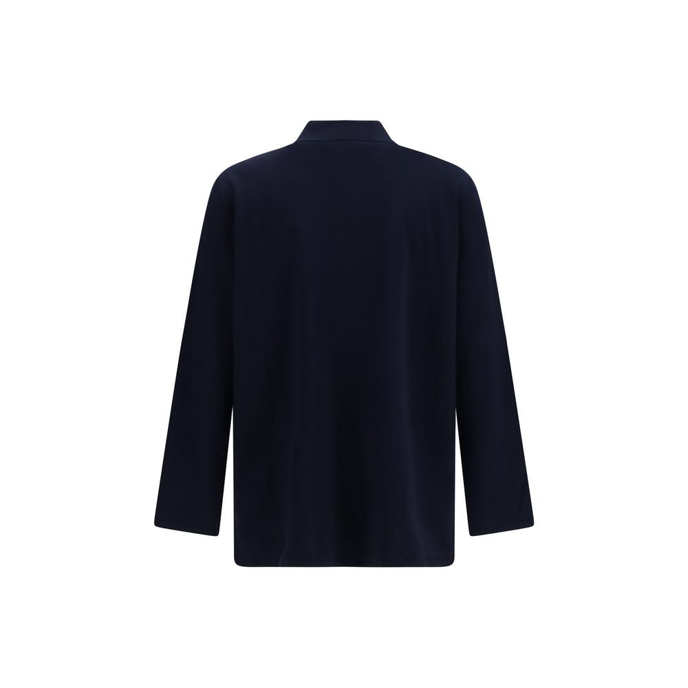 Valentino Blue Wool Oves Aries Men's Cardigan